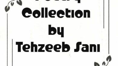 Photo of Poetry Collection by Tehzeeb Sani