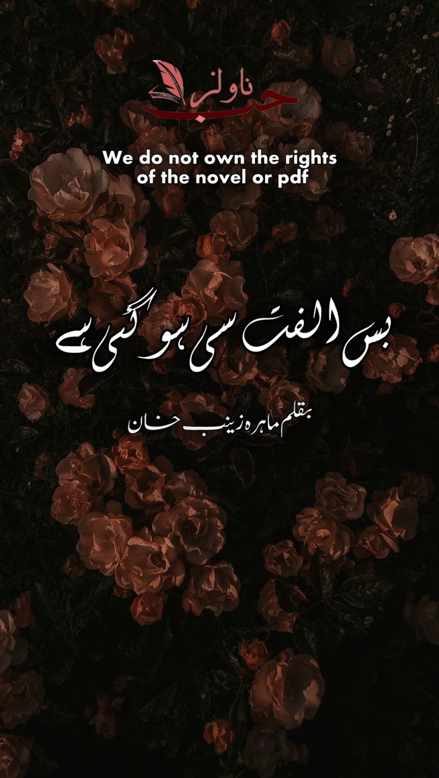 Bus Ulfat Si Ho Gai Hai by Mahira Zaynab Khan
